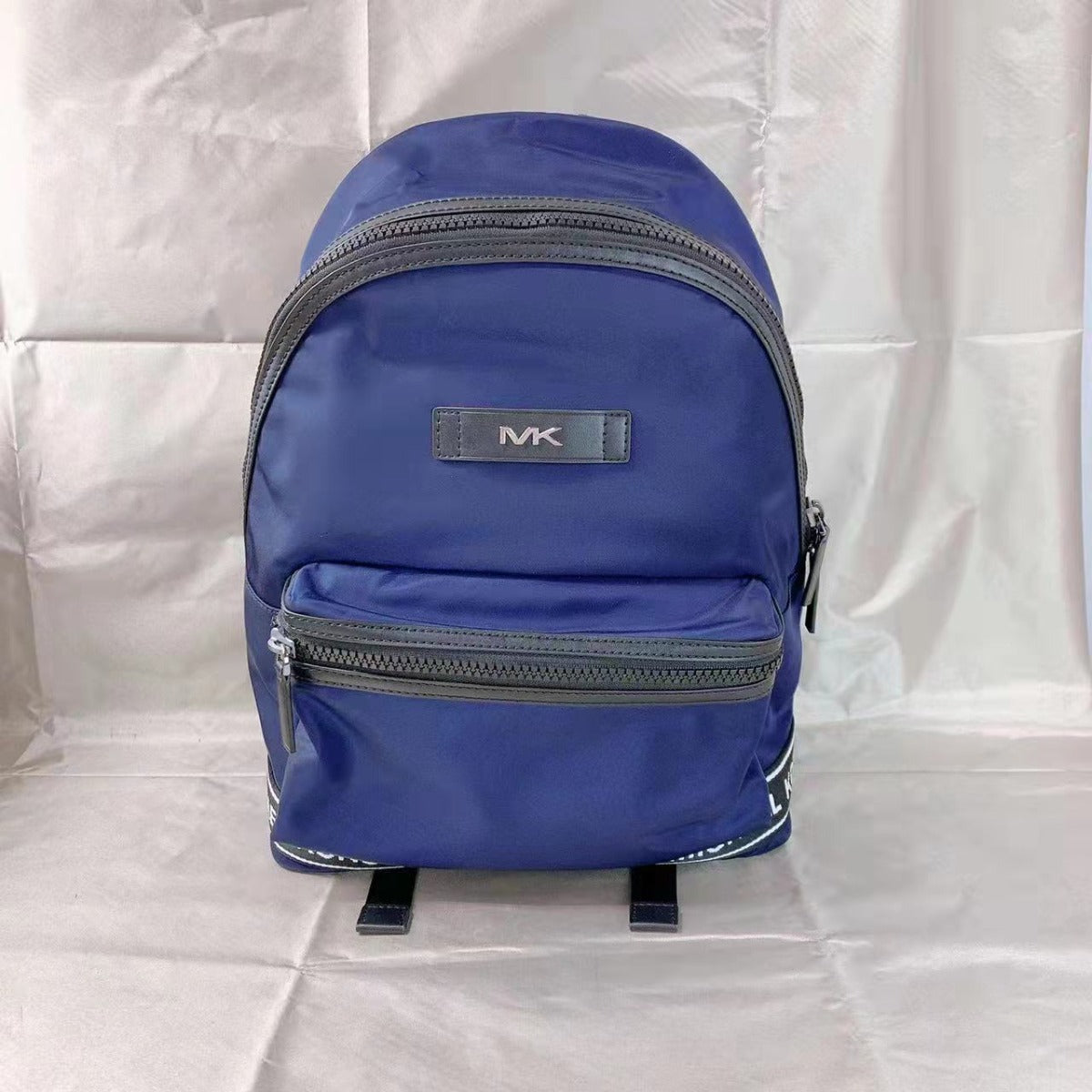 Michael Kors Kent 37S0SKNB2C Nylon Backpack In INDIGO Michael Kors Kent 37S0SKNB2C Nylon Backpack In INDIGO